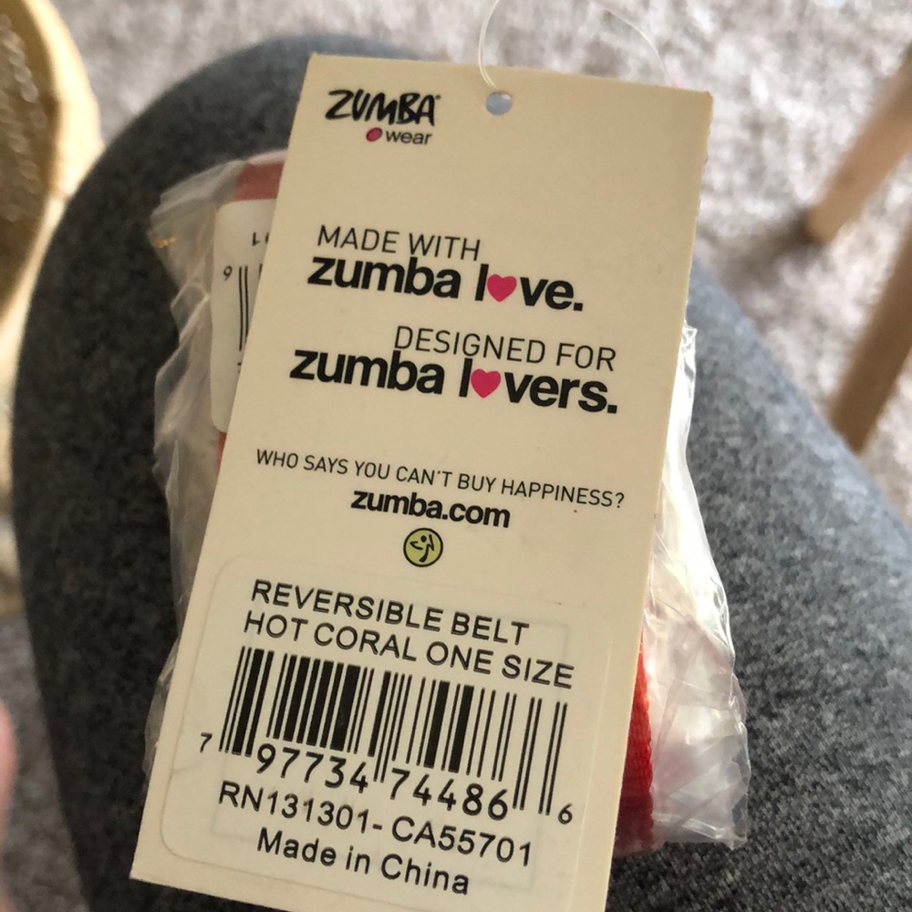 Zumba Reversible Belts